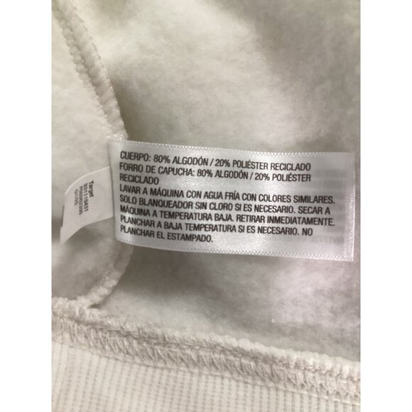 Wild Fable White One Degree Hotter Logo Mens Hoodie Sweater XXS School Winter - Picture 9 of 9